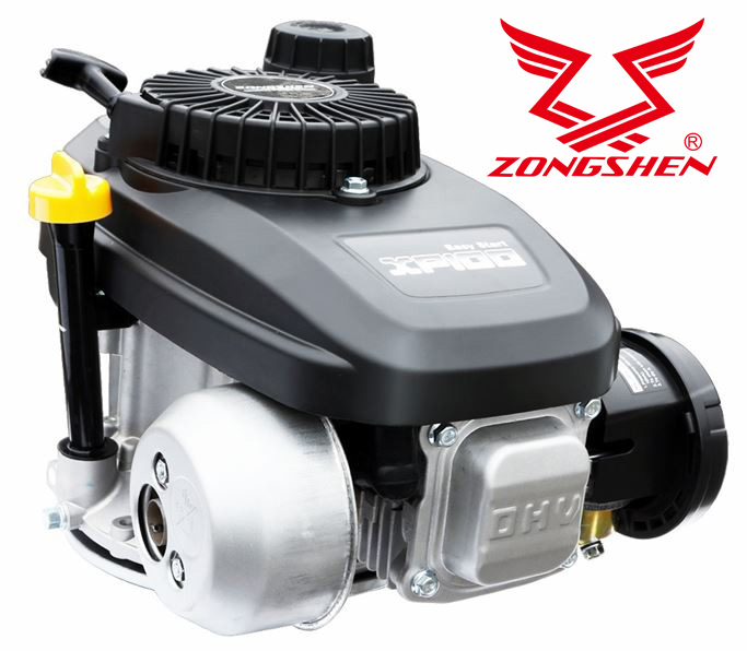 MOTOR ZONGSHEN XP140A 141cc 4,5 vertikální hřídel 22,2mm 50mm