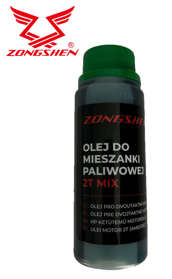 Olej pro dvoutaktní motory ZONGSHEN 2T 0,1L ZELENÝ