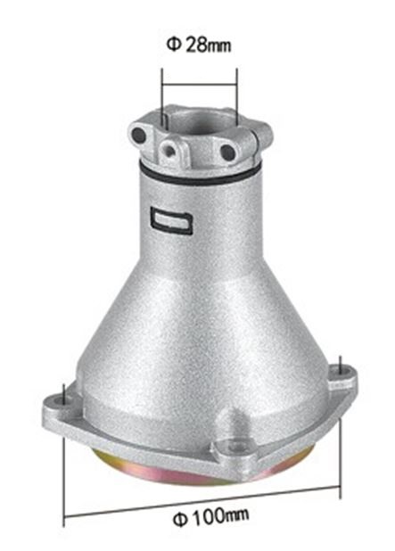 TAMBUR CONIC AMBREIAJ PENTRU MOTOCOASE CHINEZESTI 28 mm 9 dinti