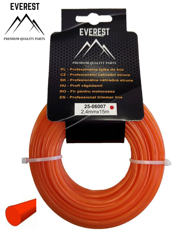 VÁGÓDAMIL KEREK 2,4mm 15M EVEREST