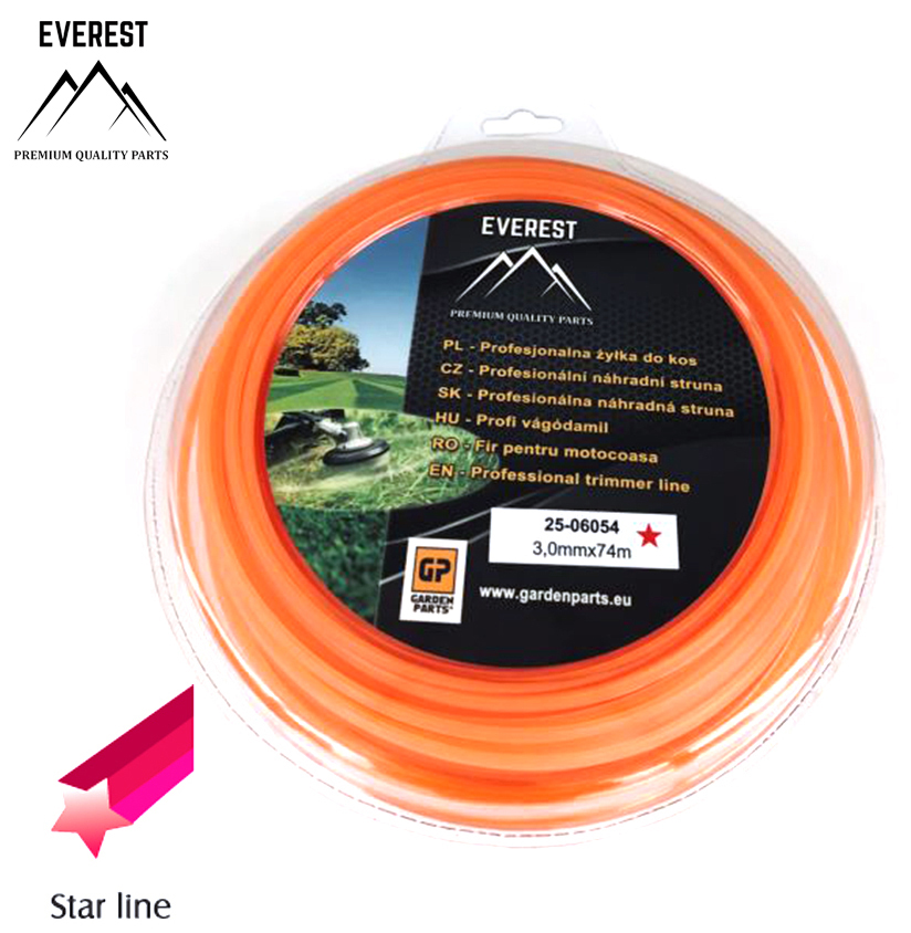 FIR STEA PENTRU MOTOCOASA 3,0mm 74M EVEREST