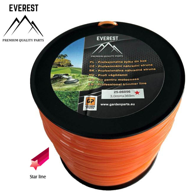 Náhradní struna – hvězda 3,0mm 369M EVEREST