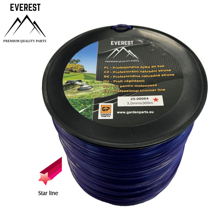 FIR STEA PENTRU MOTOCOASA 3,0mm 369M PROFESSIONAL EVEREST