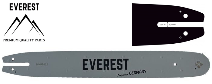 LÁNCVEZETŐ 16″ 3/8LP 1,3mm 57ogn. EVEREST