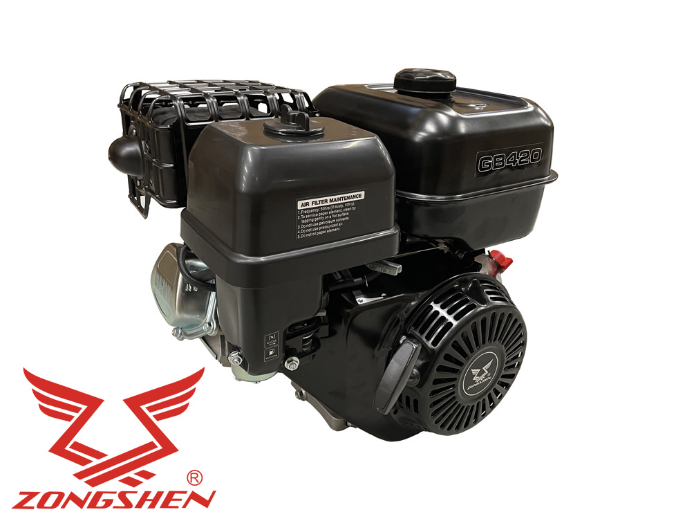 MOTOR ZONGSHEN GB420 420cc 13,0 horizontální hřídel 25.4mm