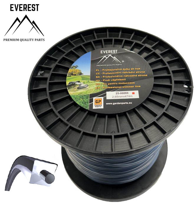 FIR PENTRU MOTOCOASA DUAL POWER LINE 2,65mm 474M EVEREST