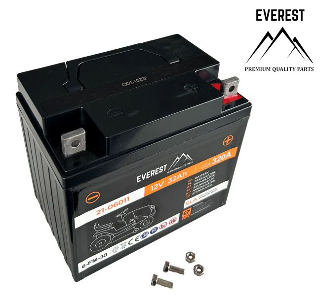 GELBATTERIE (AGM) 12V 32Ah PLUS RECHTS EVEREST