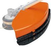 KOPFSCHUTZ KOMPLETT MIT MESSER STIHL FS120, FS200, FS250