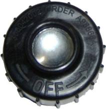 FADENKOPF HOMELITE RYOBI F2020 RECHTS SCHWARZER DECKEL