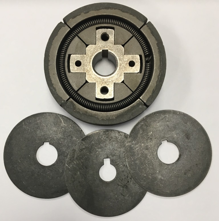 FLIEHKRAFTKUPPLUNG RÜTTELPLATTE WELLE 15mm DURCHMESSER 80mm