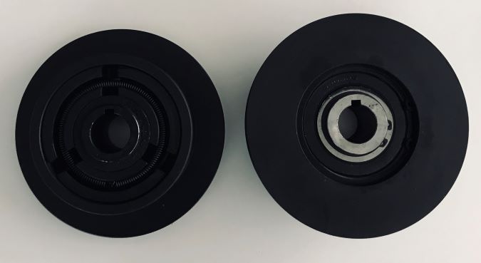 FLIEHKRAFTKUPPLUNG VERDICHTER WELLE 25,4mm RIEMEN 13mm