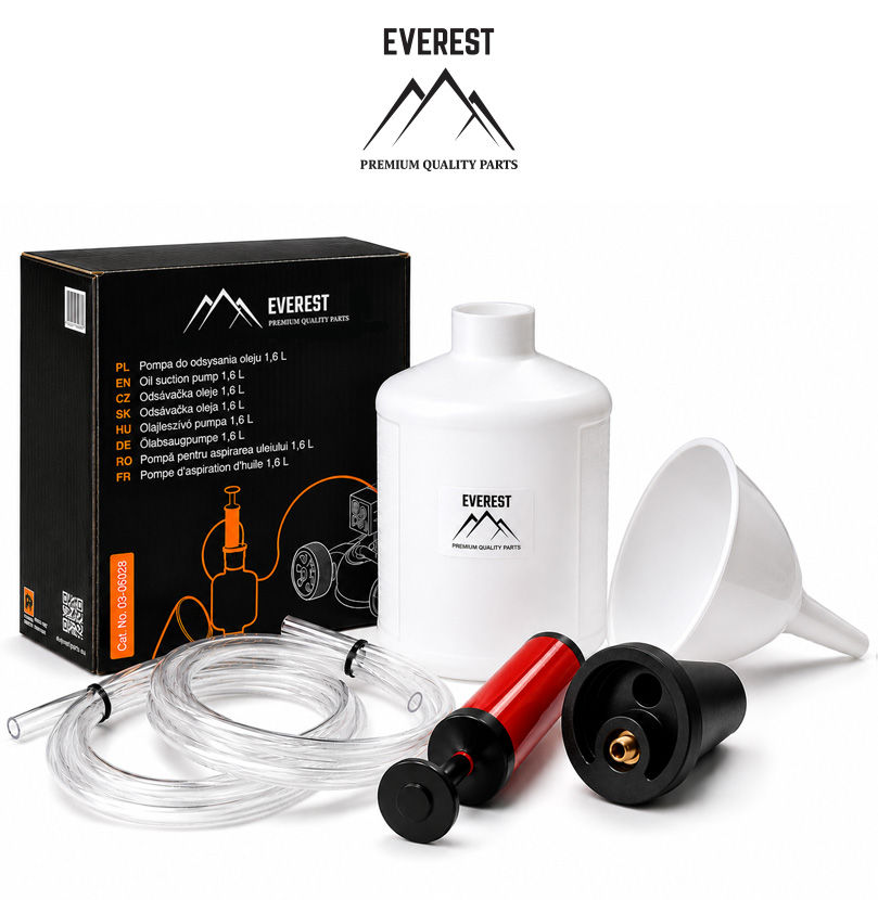 POMPA DO ODSYSANIA OLEJU 1,6L EVEREST