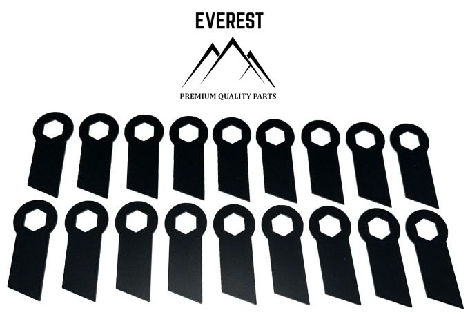 NÓŻ WERTYKULATORA CASTORAMA SPS38 HECHT 5654 ZESTAW 18szt. EVEREST